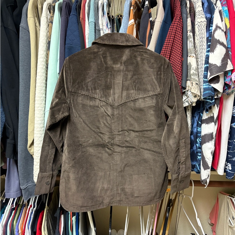 Madewell Corduroy Relaxed Shirt Jacket - Picture 8 of 9